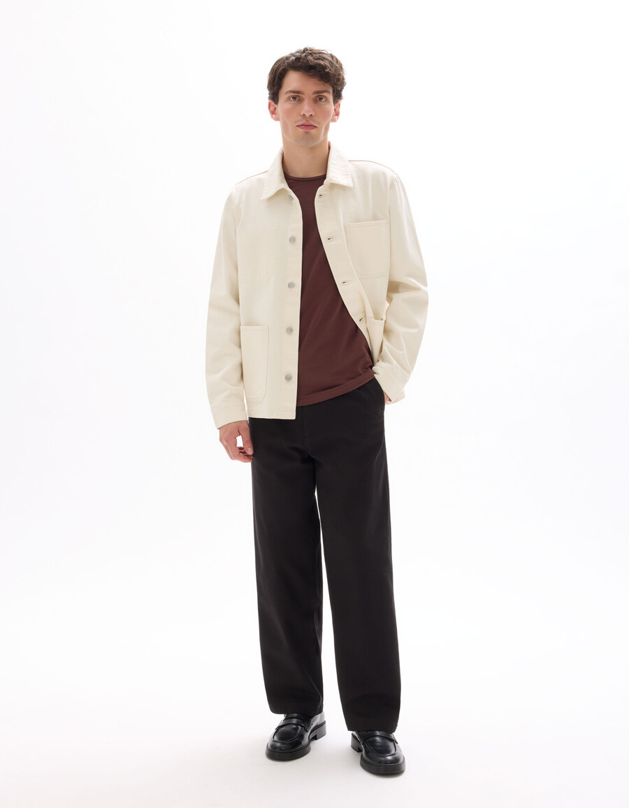 giacca in denim 100 cotone
