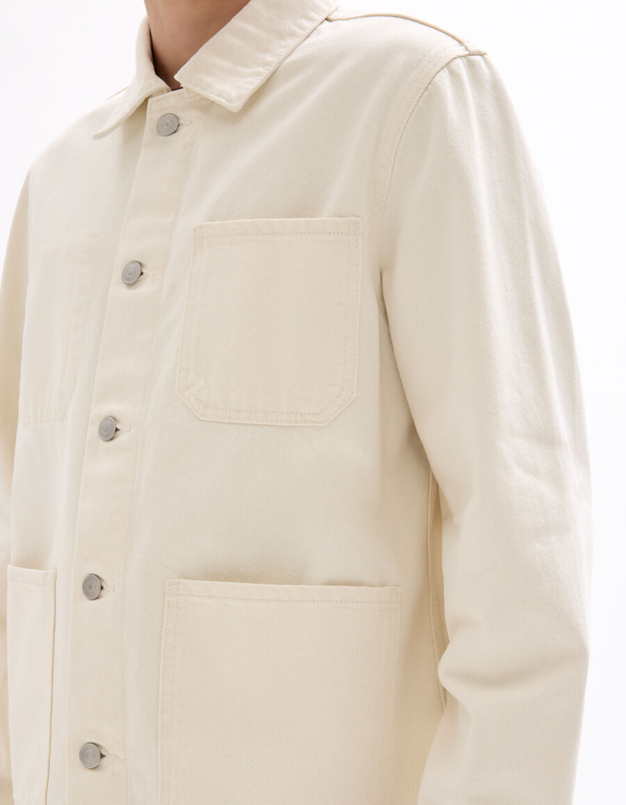giacca in denim 100 cotone