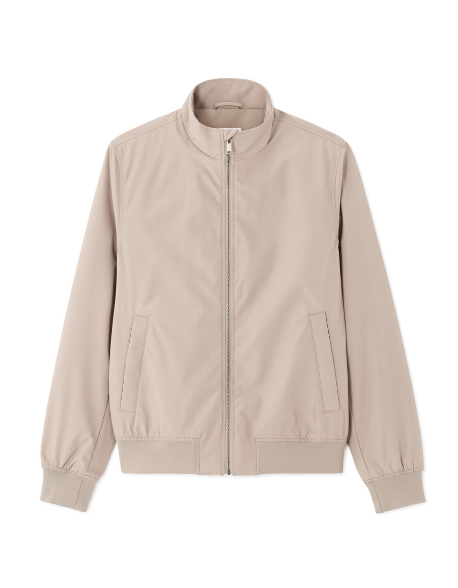 giacca drycore con collo alto