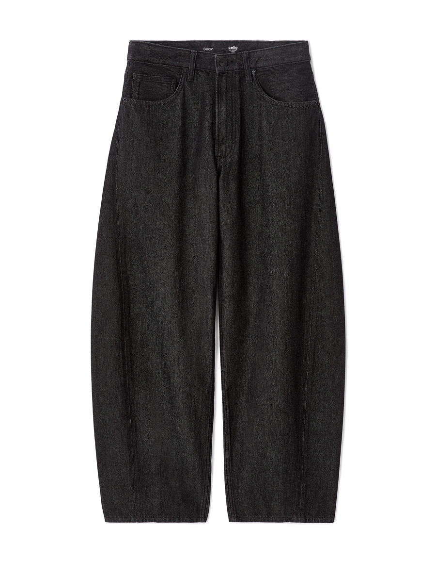 jeans taglio palloncino 100 cotone