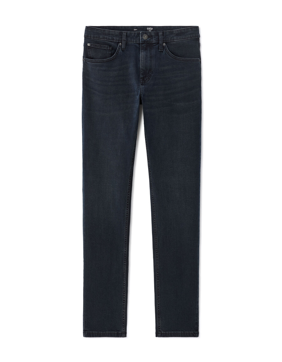 jeans slim elasticizzati in cotone