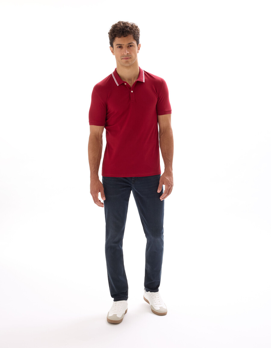 jeans slim elasticizzati in cotone