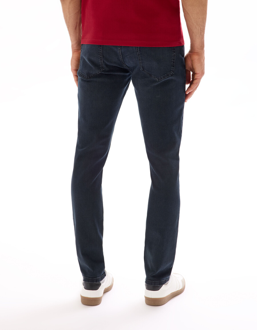 jeans slim elasticizzati in cotone