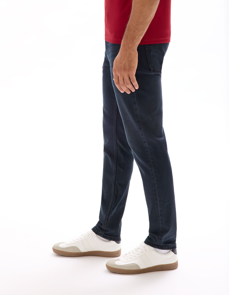 jeans slim elasticizzati in cotone