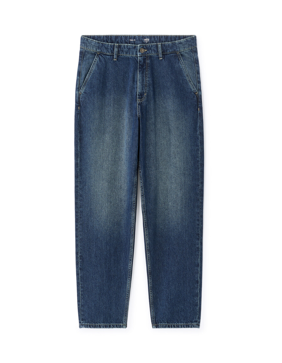jeans rilassati 100 cotone