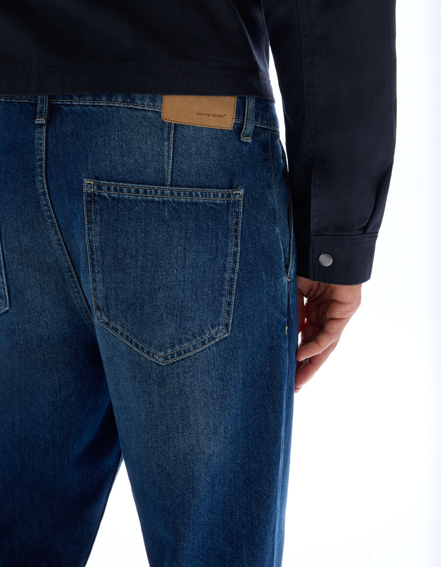 jeans rilassati 100 cotone