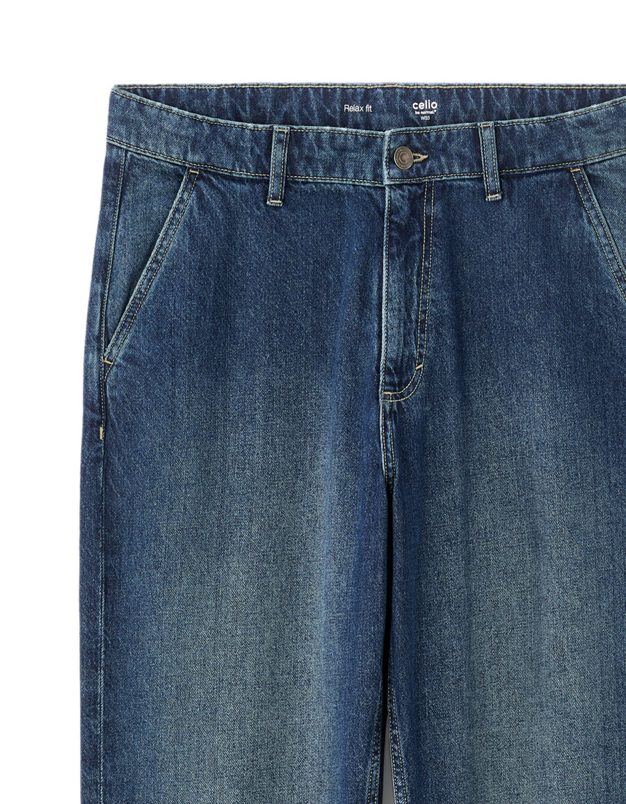 jeans rilassati 100 cotone