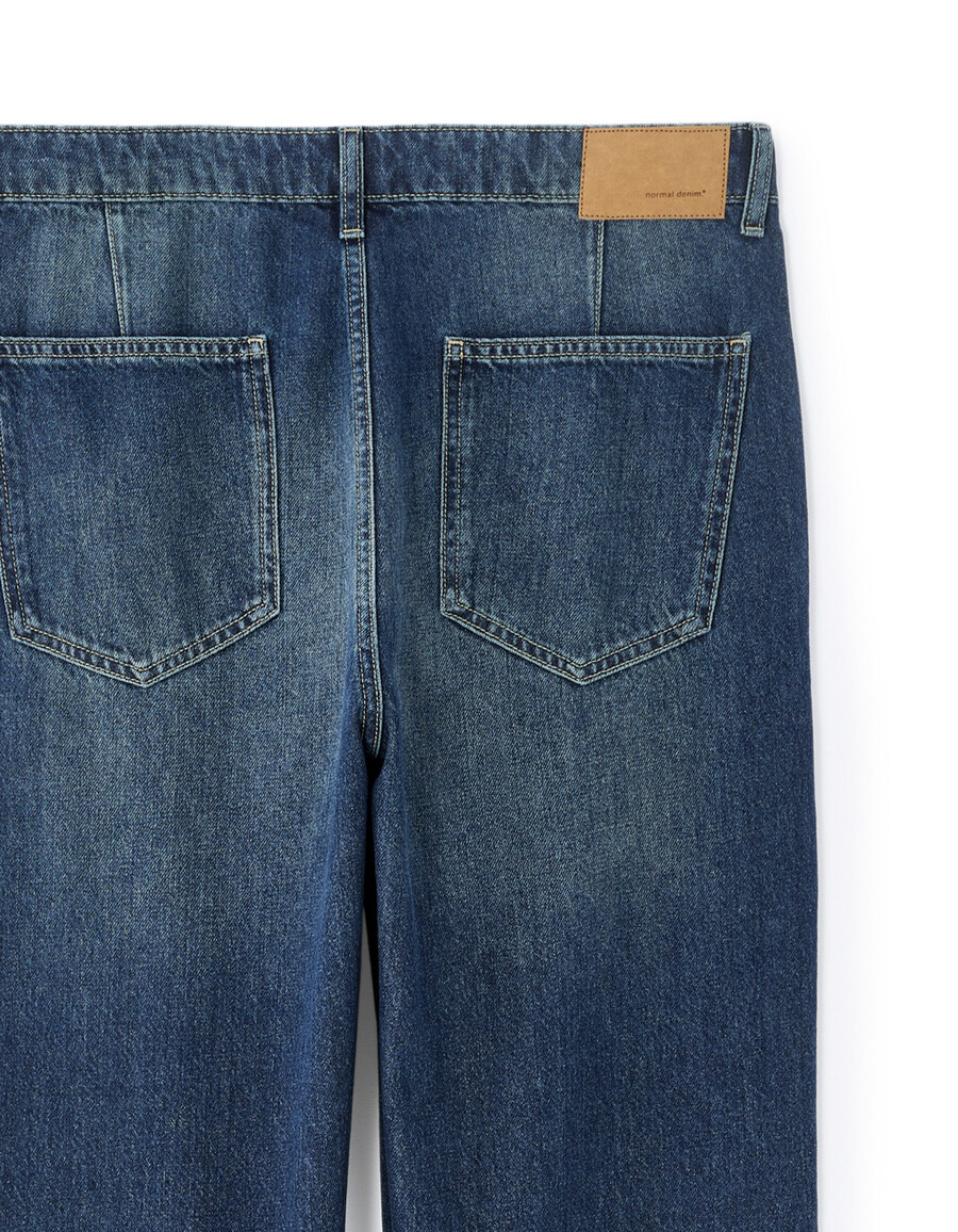 jeans rilassati 100 cotone