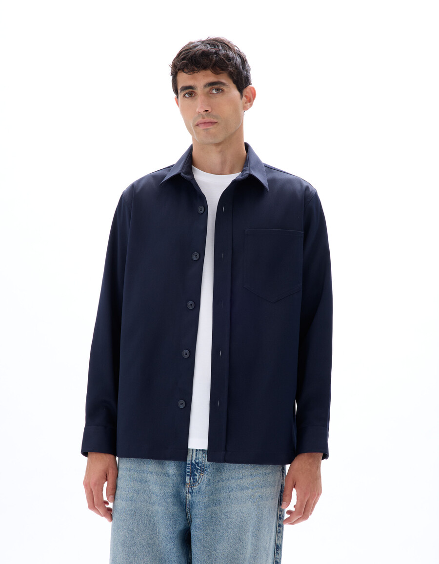 camicia in twill