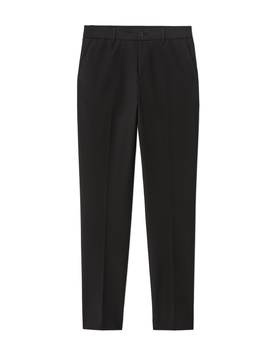 pantaloni dritti elasticizzati 24 ore