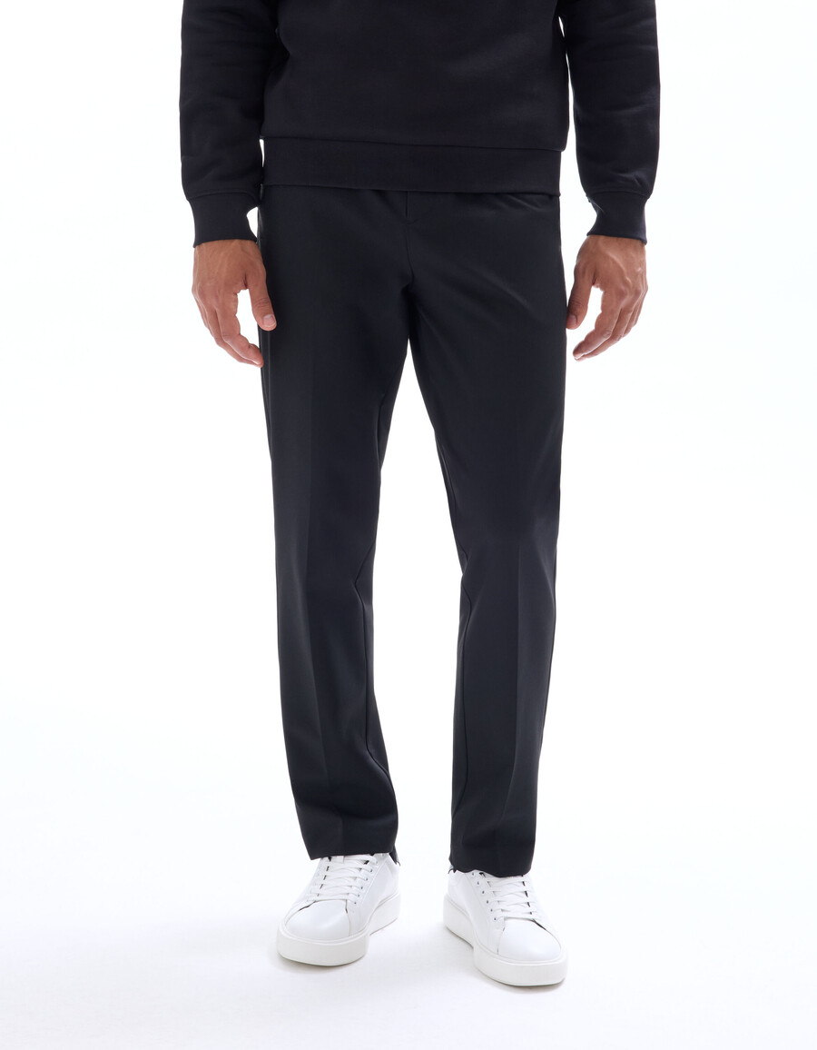 pantaloni dritti elasticizzati 24 ore