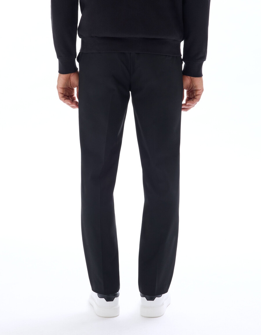 pantaloni dritti elasticizzati 24 ore