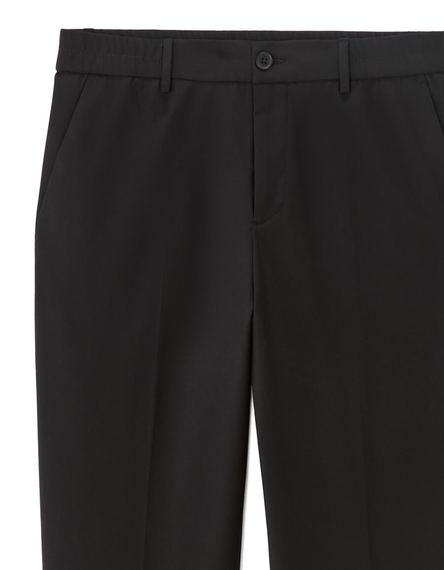 pantaloni dritti elasticizzati 24 ore