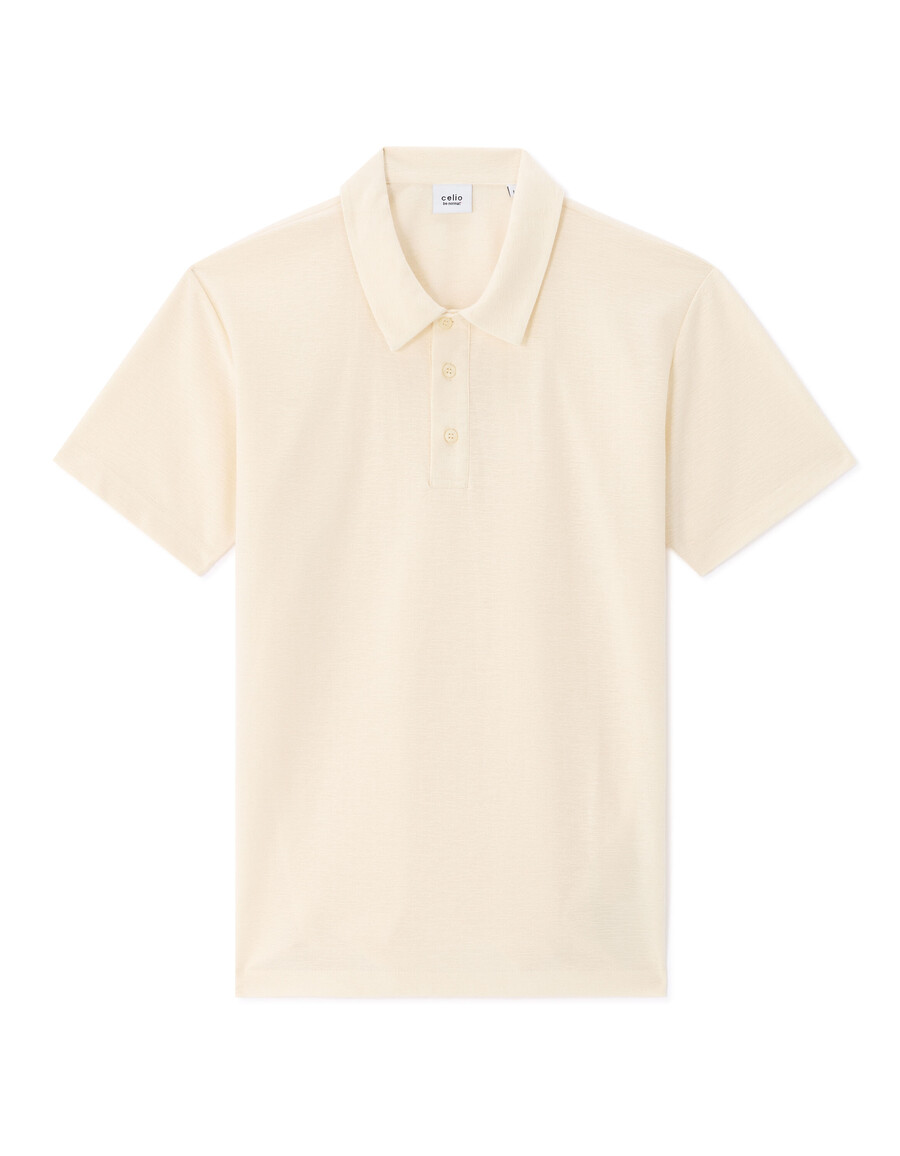 polo in jersey semplice e regolare
