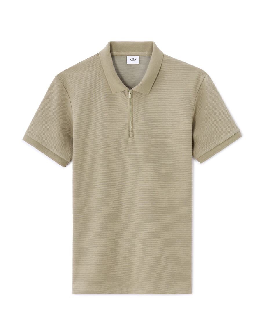 polo slim in misto cotone