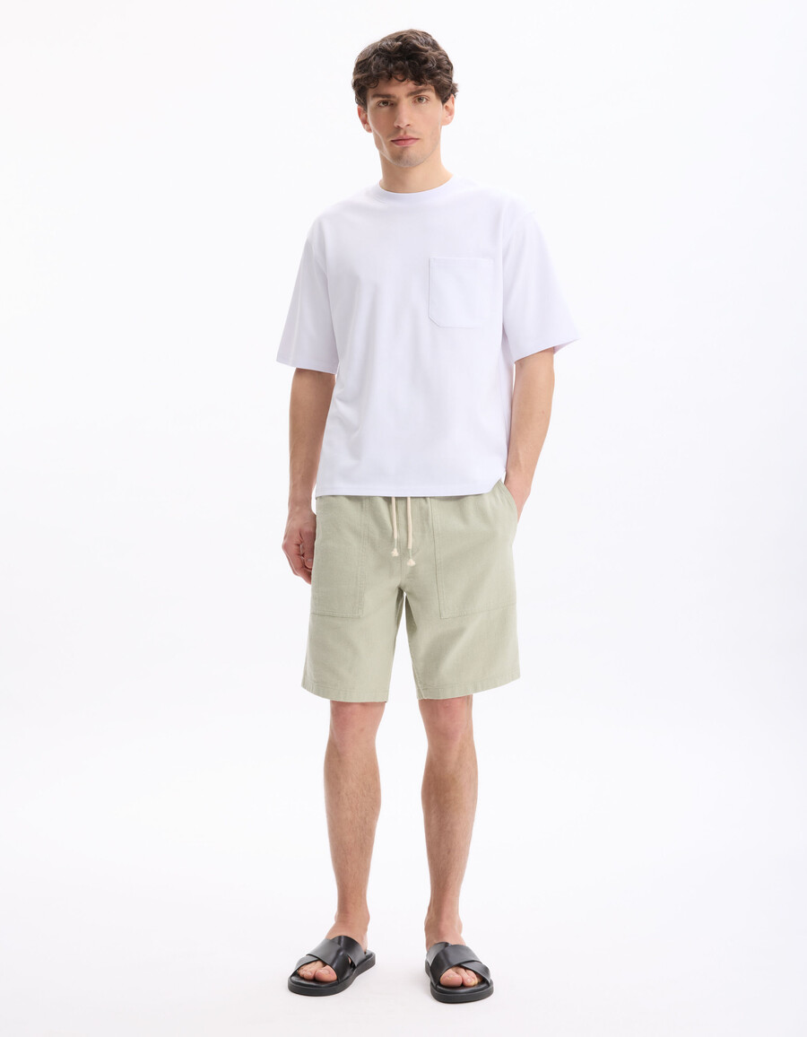 bermuda 100 cotone