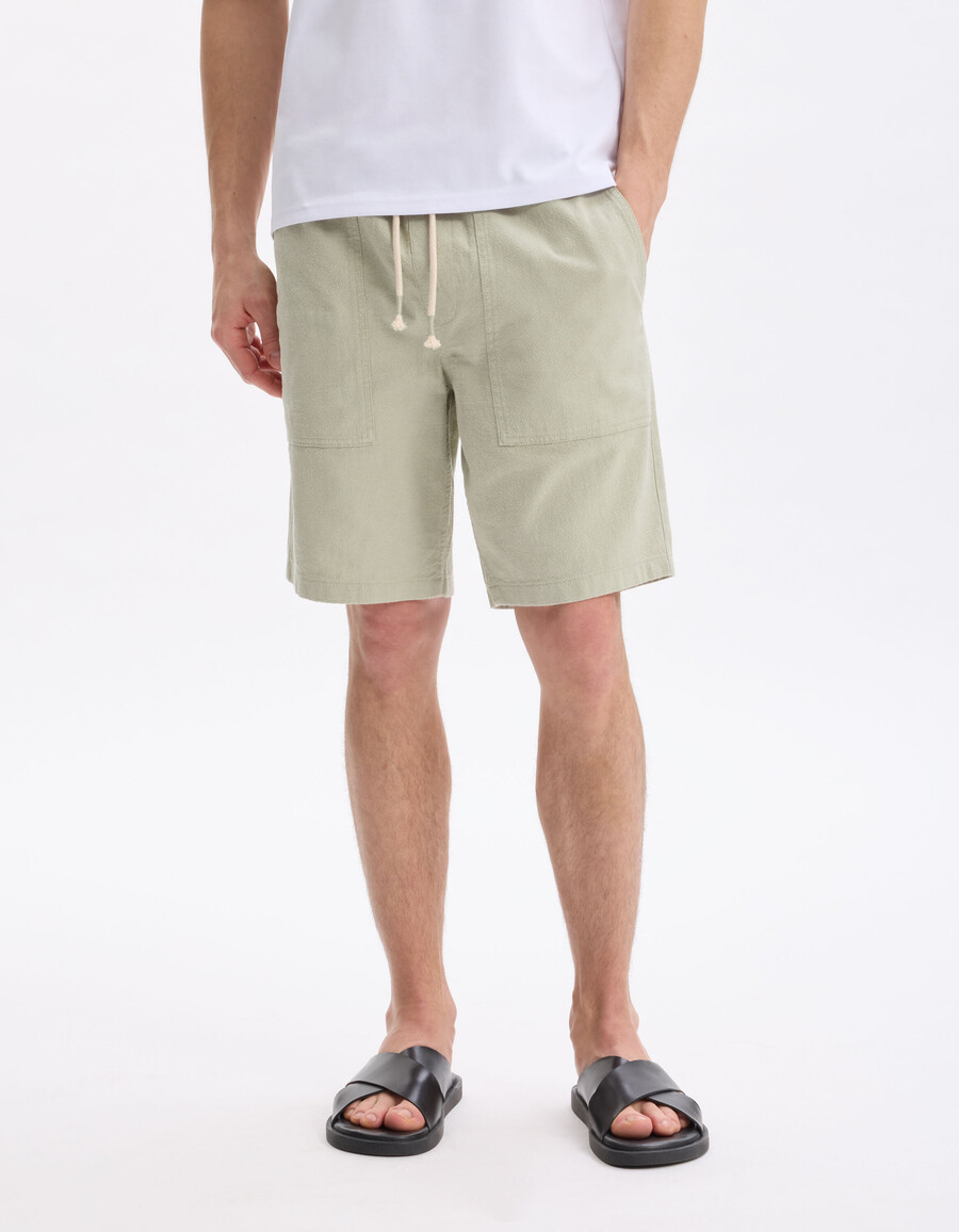 bermuda 100 cotone