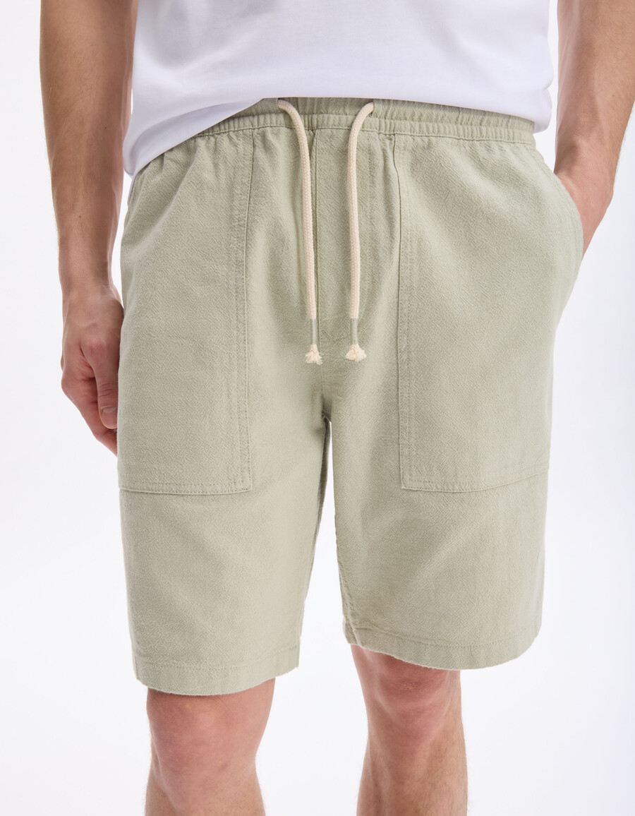 bermuda 100 cotone