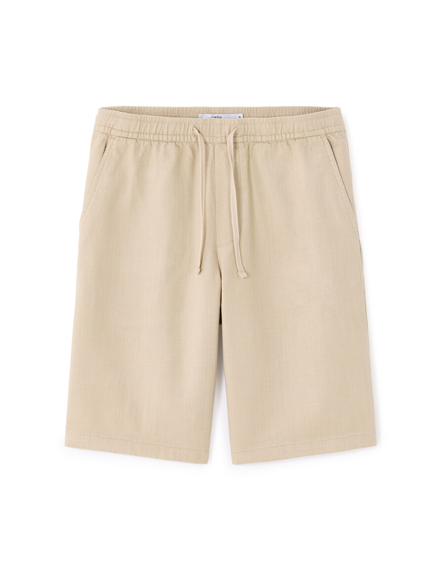 bermuda 100 twill di cotone