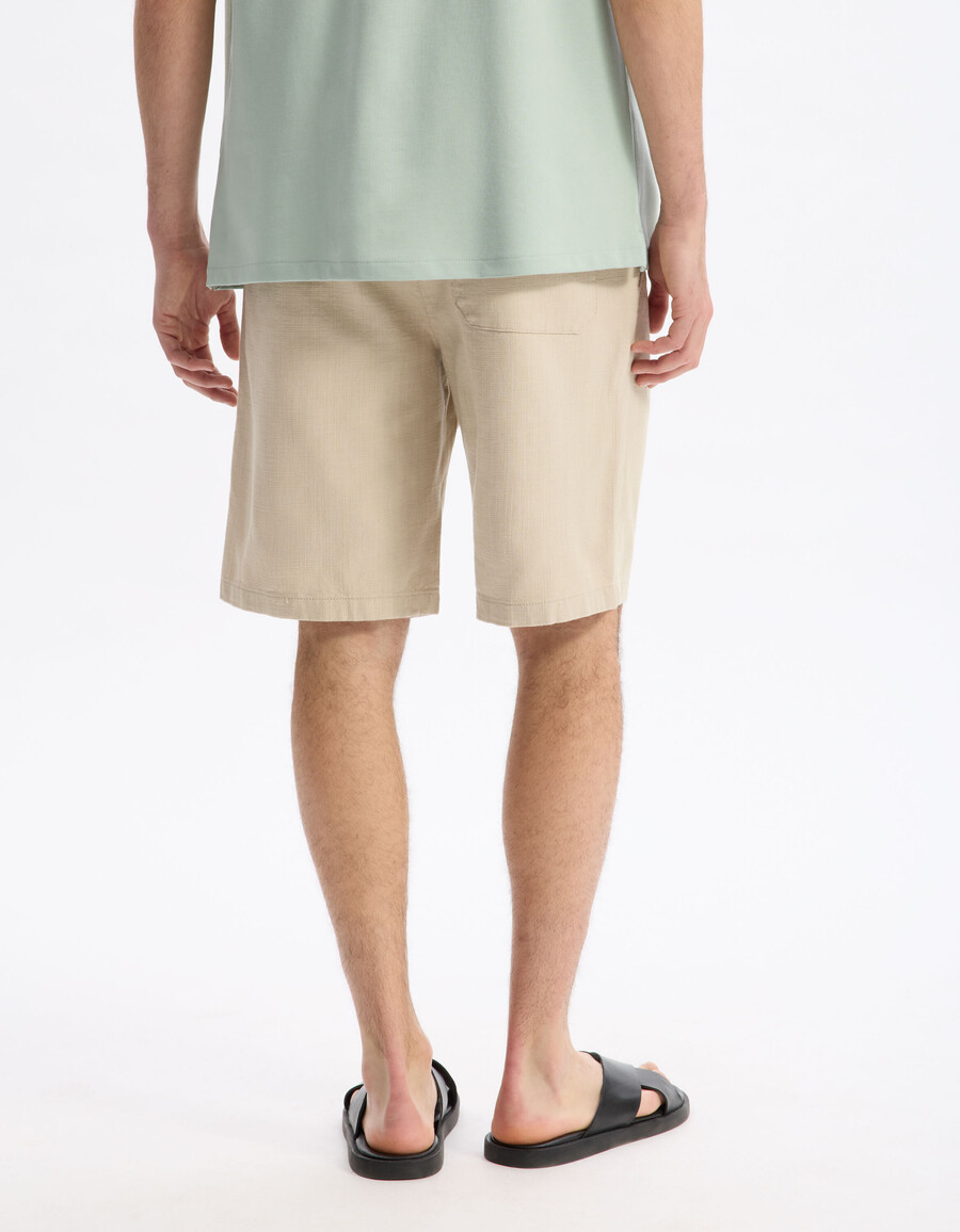 bermuda 100 twill di cotone
