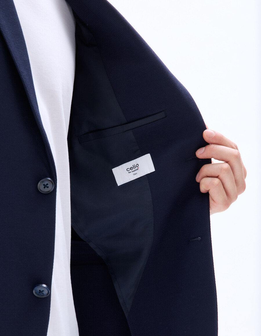 blazer elasticizzato sottile