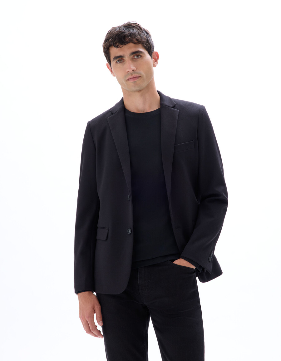 blazer elasticizzato sottile