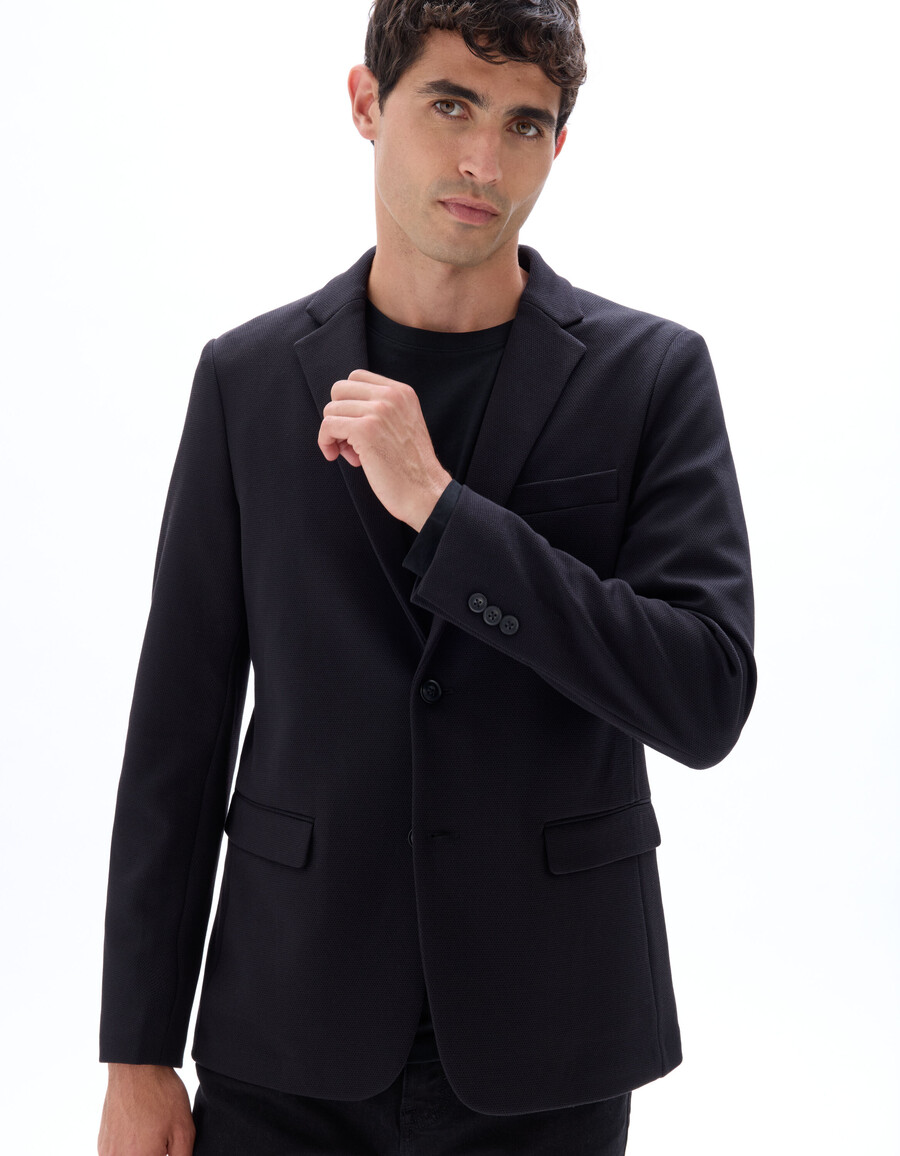 blazer elasticizzato sottile