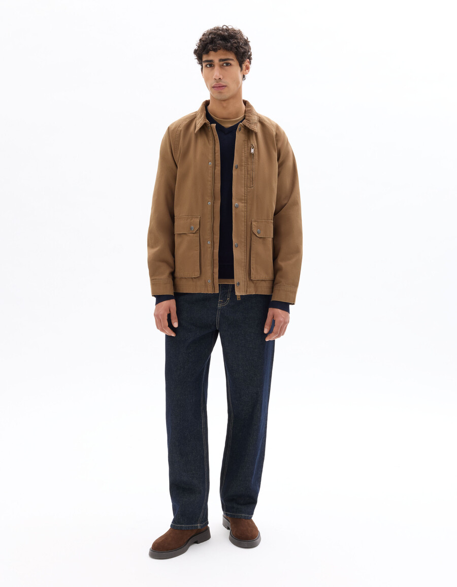 maglione con scollo a v 100 lana merino