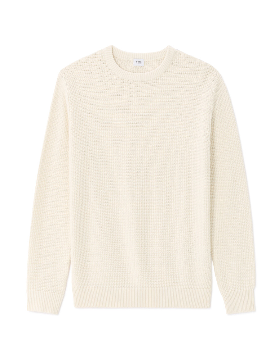 maglione girocollo rilassato 100 cotone