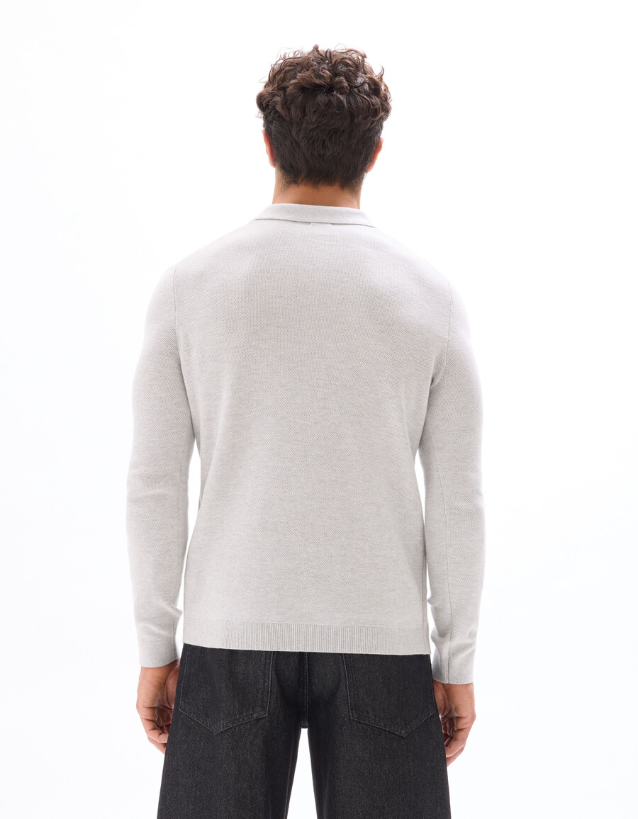 maglione a collo alto slim fit 100 cotone