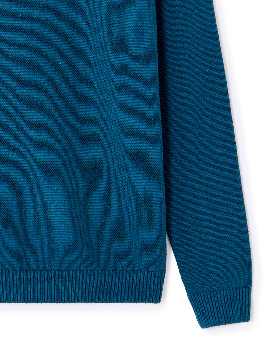 maglione girocollo in misto cotone nepsé