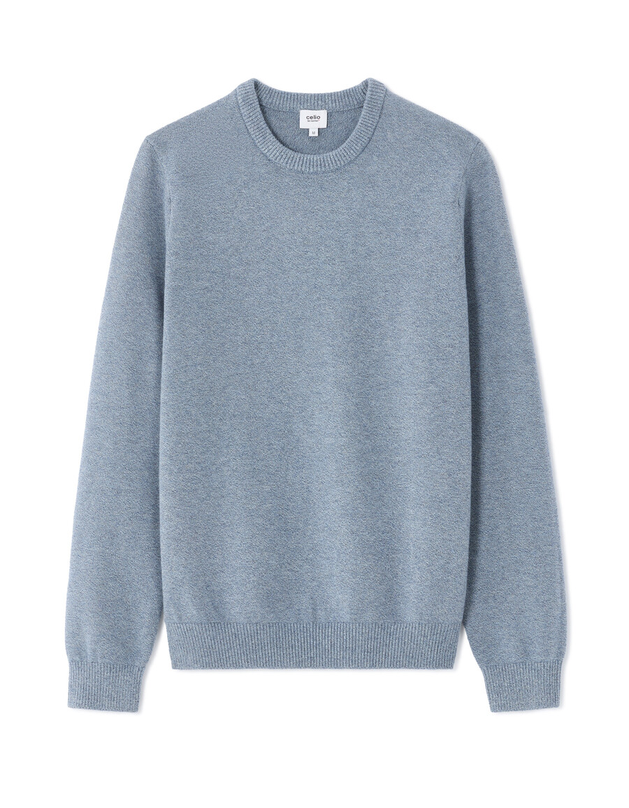 maglione girocollo mélange thermolite