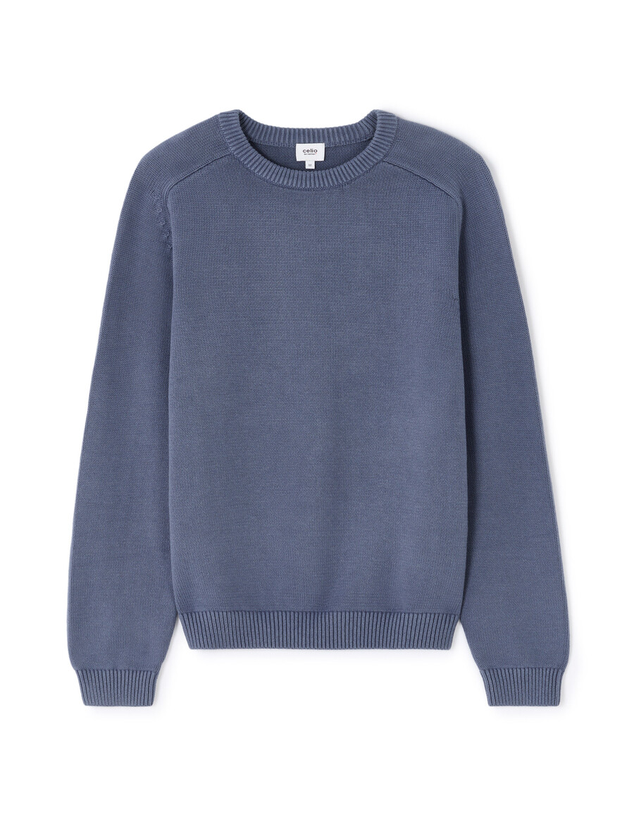 maglione girocollo semplice 100 cotone
