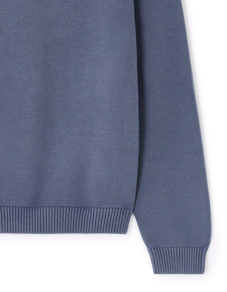 maglione girocollo semplice 100 cotone